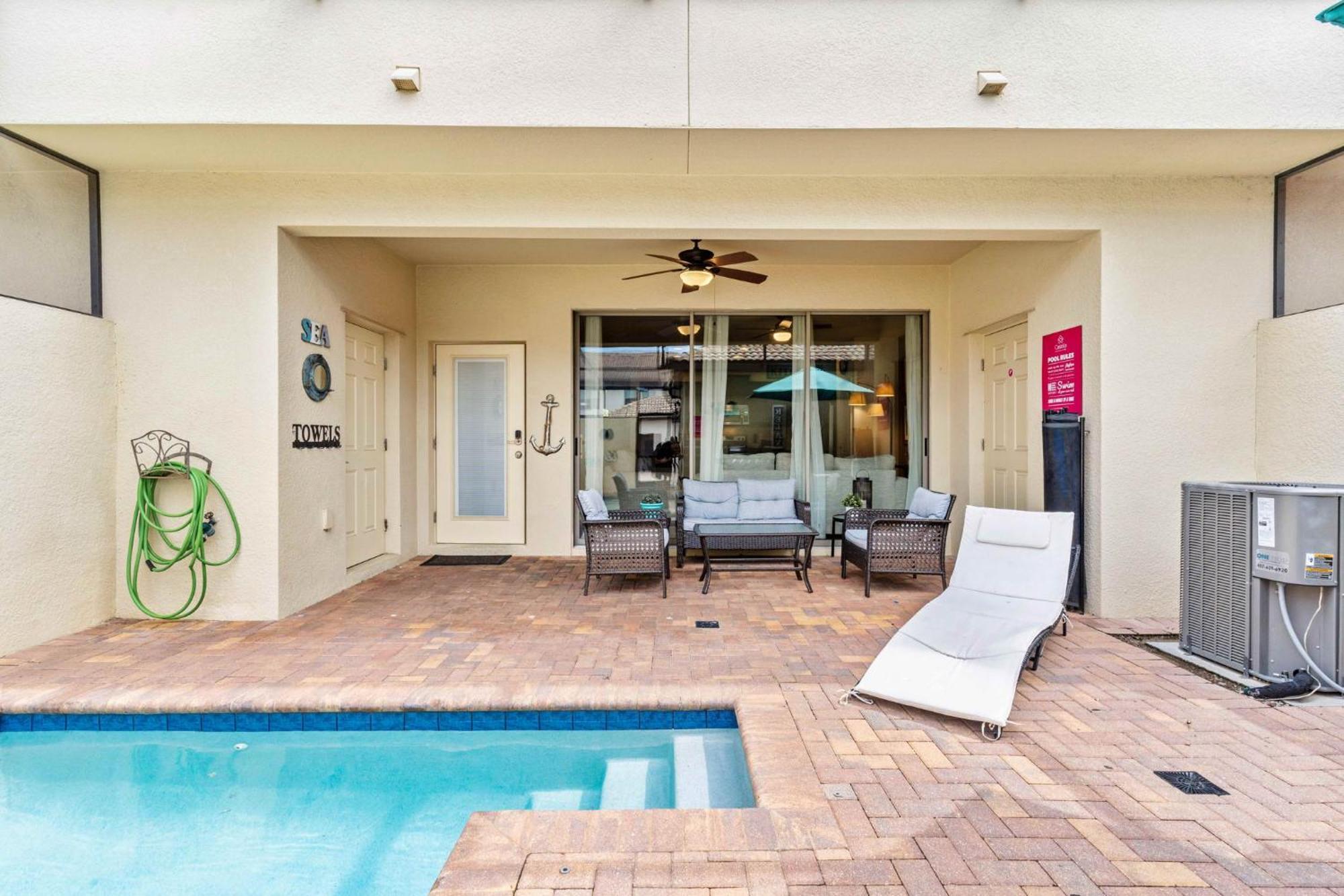 Townhome With Private Pool, Bbq & Free Waterpark Кіссіммі Екстер'єр фото