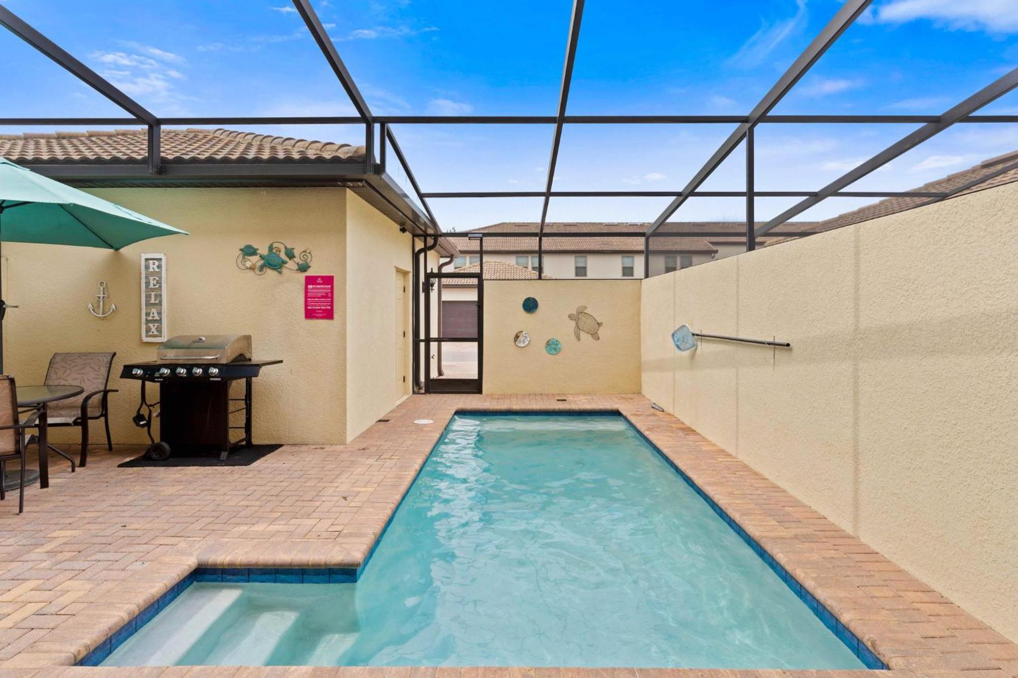 Townhome With Private Pool, Bbq & Free Waterpark Кіссіммі Екстер'єр фото